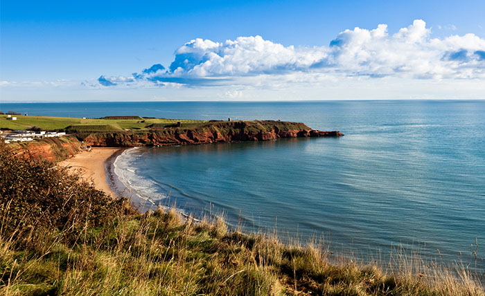 Photo of the South Devon coast